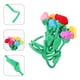thumbnail image 3 of EeaseMX 8pcs Falso Rose Arreglo Flower Rose Bouquet Decoración de flores artificiales, 3 of 7