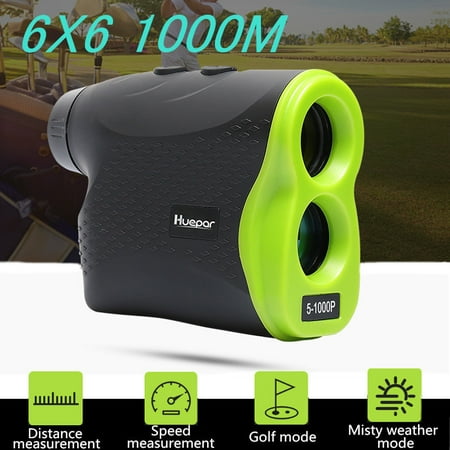 Outdoor Range Atlanta 1000M Laser Rangefinder Telescope Distance Height Speed Meter Measurement LCD Outdoor Hunting Golf With Focal Adjustment ()