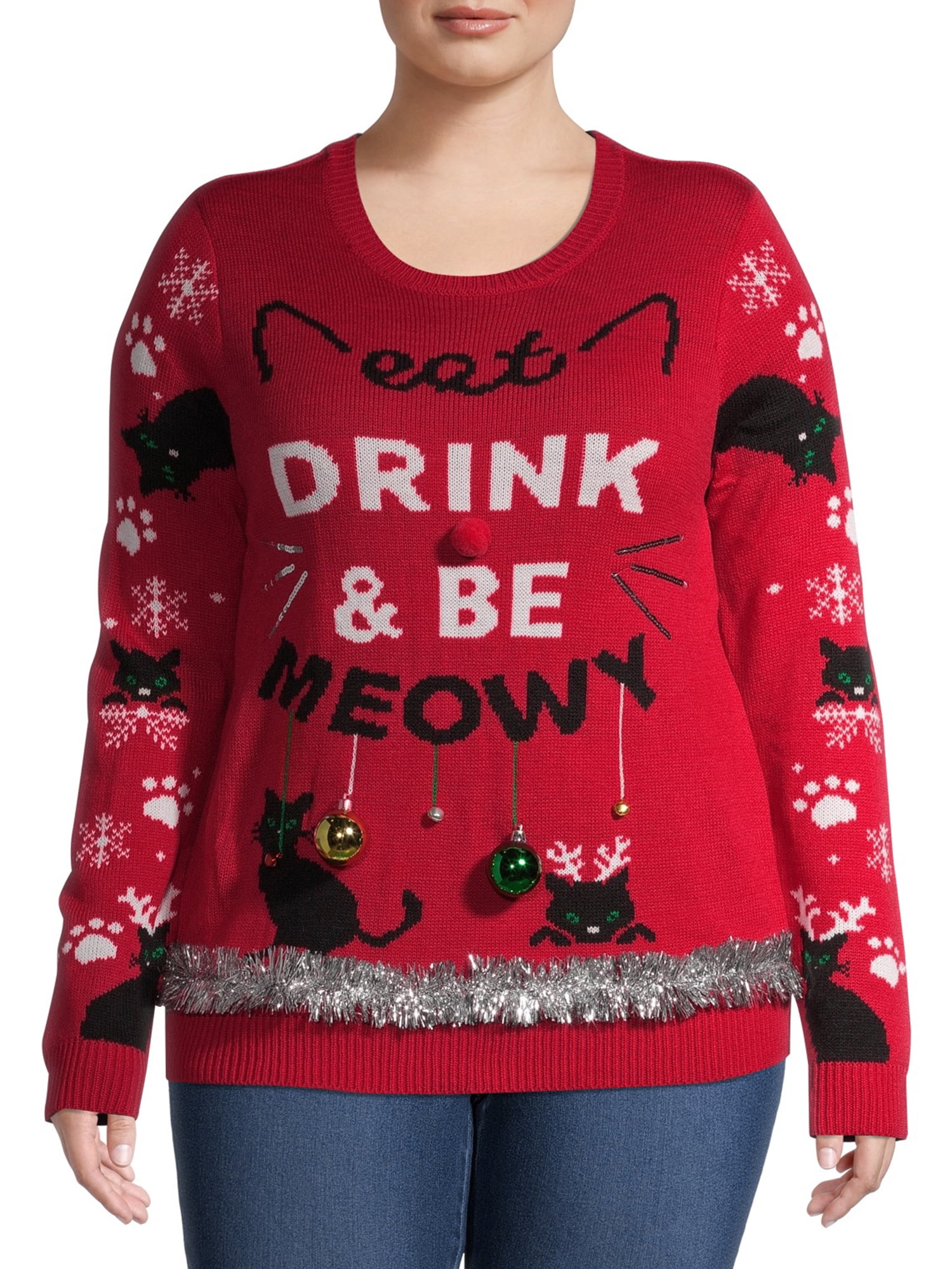 walmart christmas cardigan