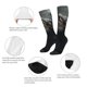 thumbnail image 3 of Balery Black And Gold White Horse Calcetines novedosos Calcetines deportivos Calcetines hasta la rodilla Calcetines de algodón Calcetines originales y geniales, 3 of 6