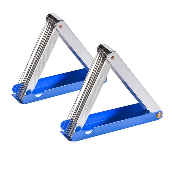 DAMAI 2 Pcs 13 in 1 Blue Metal Box Torch Tip Cleaner Tools, Cutting Torch Tip Cleaner Tool kit for Welding Nozzles Carb Carburetor Jet Sprinklers and Shower Heads