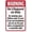 Warning Sign 4, variant on Warning Sign No Trespassing Private Dock No Landing, 12X8 Inch Aluminum Metal Tin Park Business Sign