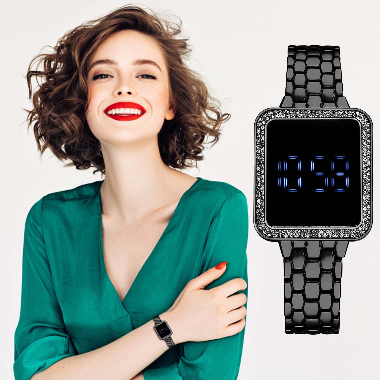 The New Trend LED Display Large Screen Ladies' Electronic Womens