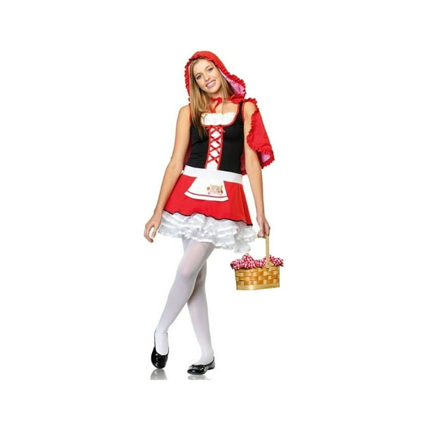 Little Red Riding Hood Teen Girls Costume And Basket Walmart Com Walmart Com