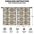 thumbnail image 2 of Blackout Kids Curtains,Boho Bohemia Geometric Line Art Childrens Insulated Curtains Set Of 2,Bedroom Essentials,Toddler Room Decor 42"x54"(106x137cm), 2 of 4