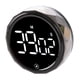 thumbnail image 4 of Temporizador de cocina,Temporizador de cocina digital Temporizador de cuenta regresiva,Reloj temporizador de cocción ajustable con volumen y pantalla LED,Ducha Baño Estudio Contadores, 4 of 9