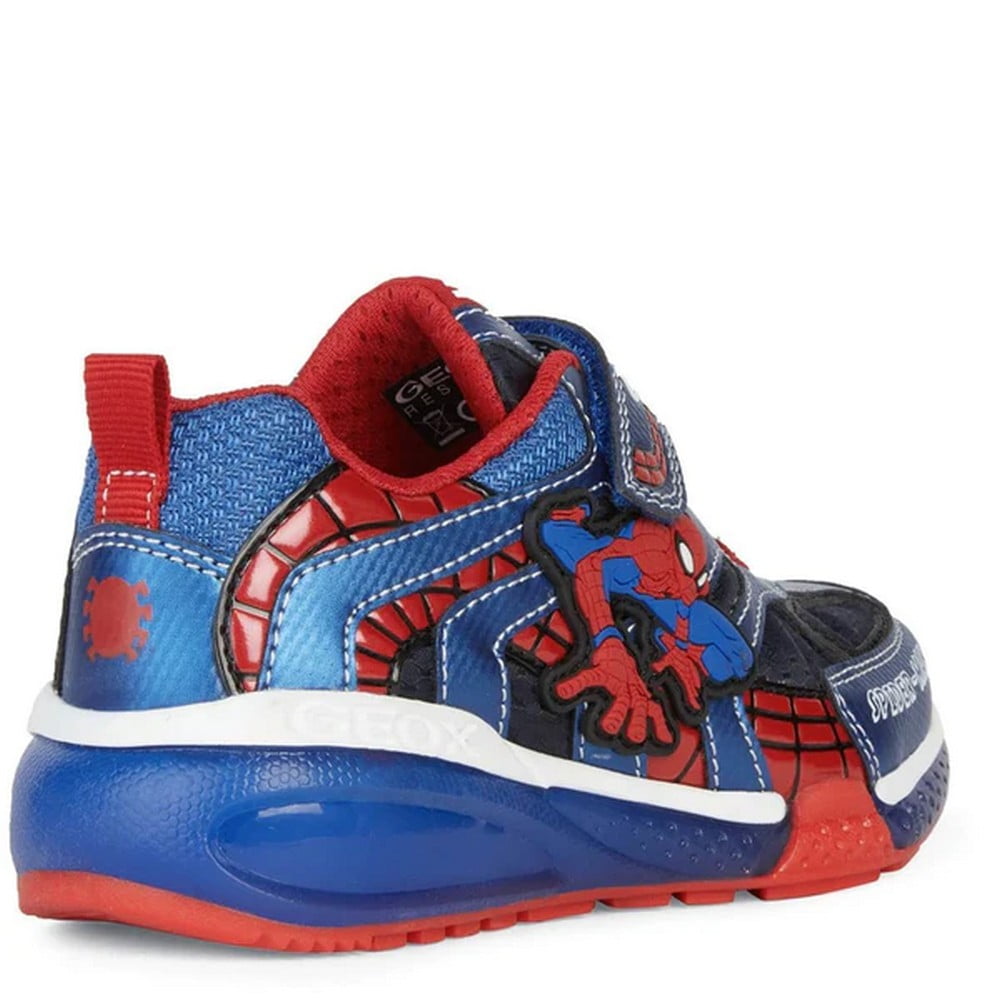 Kids spiderman trainers clearance