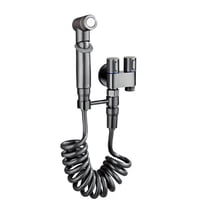 1-In-2-Out Dual Control Valve for Bidet & Toilet – G1/2 Brass Splitter, Double Outlet Water Control Valve for Shower, Bidet Sprayer, Washing Machine