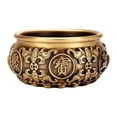 thumbnail image 3 of Cuenco del tesoro, decoración de Feng Shui chino, centro de mesa, regalo de Año Nuevo, cuenco para dinero Negro Dorado, 3 of 9