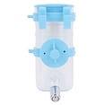 thumbnail image 2 of Mess Free Pet Water Bottle With Eco-Idea, Screw-On Bracket Ensures Secure Mounting, Automatic Watering Design For Small Dogs And Cats (Blue), 2 of 8
