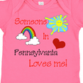 thumbnail image 4 of Inktastic Someone in Pennsylvania Loves Me Boys or Girls Baby Bodysuit, 4 of 5