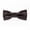 Coffee, variant on Men Faux Leather Pre-tied Bow Tie Wedding Party Groom Suit Tuxedo Shirt Bowtie