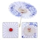thumbnail image 4 of Paraguas de papel Aceite para Mujer Ecomeon Hecho a Mano prueba lluvia Patrón Flor prueba Viento Azul, 4 of 6