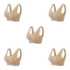 thumbnail image 1 of Sujetador push-up Minnieouse para mujer sin costuras soporte inalámbrico albaricoque L, 1 of 6