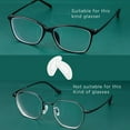 thumbnail image 5 of Nogis 20 Pairs Eyeglasses Nose Pads Glasses Adhesive Silicone Anti-Slip Nosepads for Eyeglass Glasses Sunglasses (Transparent, 2mm), 5 of 9