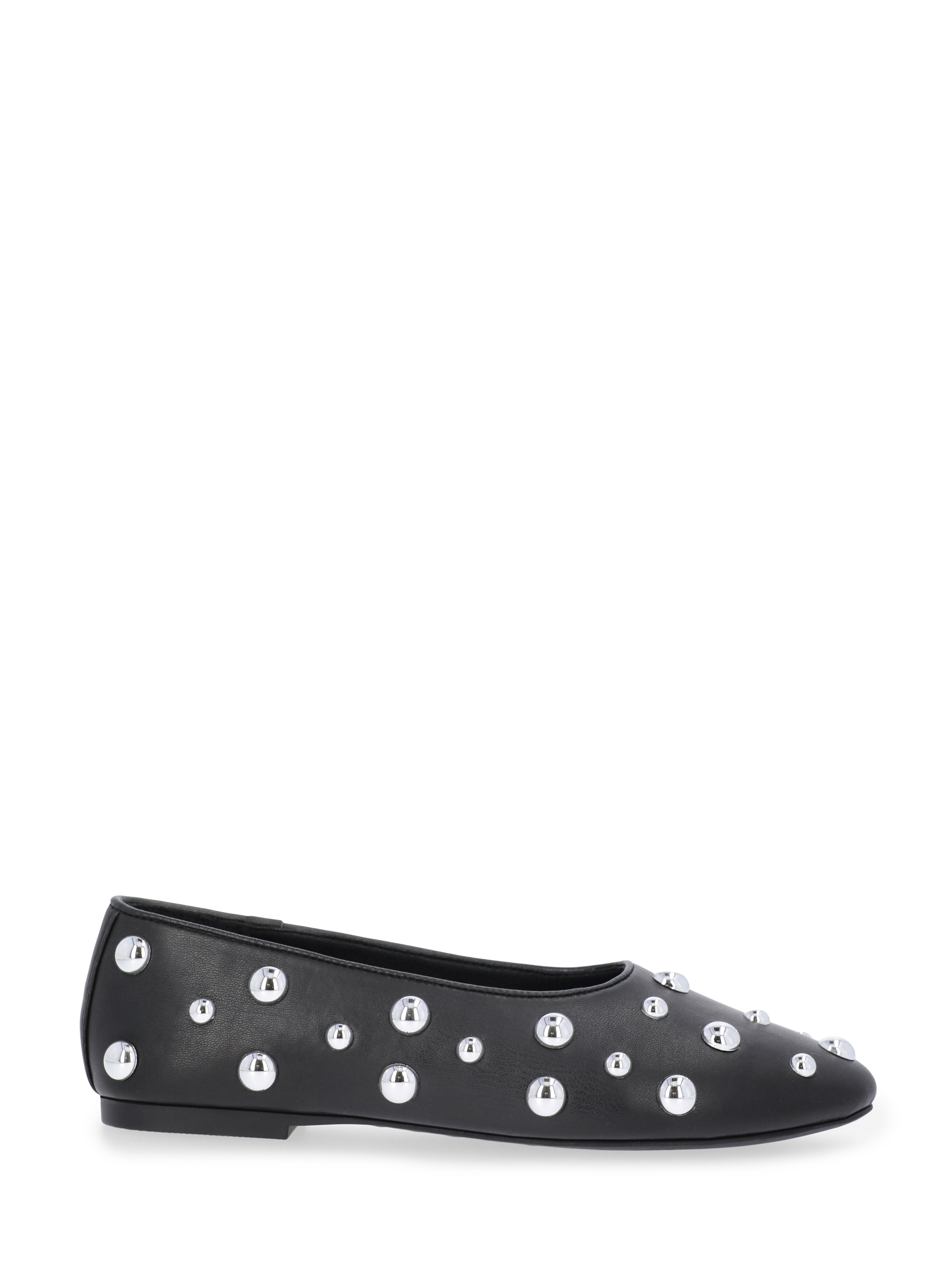 Scoop Women's Studded Faux Leather Ballet Flats