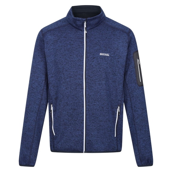 Regatta Mens Newhill Marl Full Zip Fleece Jacket