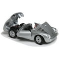 thumbnail image 2 of Maisto 1:18 Scale Porsche 550A Spyder Diecast Play Vehicle Car, Silver, 2 of 5