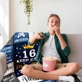 thumbnail image 4 of 16th Birthday Gifts for Boy, 16th Birthday Decorations for Boys, 16 Year Old Boy Birthday Gift Ideas, Soft Teenager Present Blanket 60 x 50 Inches, 4 of 4