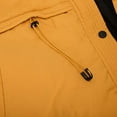 thumbnail image 3 of LOVZFMLL Jackets for Women's Fashionable Hooded Drawstring Collar Long Winter Parka Coat Solid Color Coat, 3 of 4