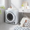 thumbnail image 3 of Gymax 13.2 lbs Electric Tumble Compact Laundry Dryer Stainless Steel Tub 1350 W, 3 of 10