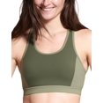 thumbnail image 3 of Bass Outdoor Women's Benton Po Back Pocket Sports Bra Green Size Medium, 3 of 3