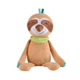 thumbnail image 3 of Animales de Peluche Musicales LED Hugo Canción de Cuna Creativa Almohadas de Esquina Suaves, 3 of 10