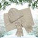 thumbnail image 5 of Conjuntos de gorro, bufanda y guantes para mujer Bufanda larga de punto suave y cálida 3 en 1 Conjunto de punto grueso de invierno para esquiar al aire libre Compras Pesca Zhivalor Otros Accesorios Hombre, 5 of 8