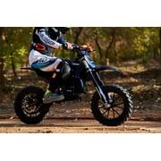 MotoTec Thunder 50cc 2-Stroke Kids Gas Dirt Bike Green
