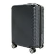 thumbnail image 5 of Ecotech Veer 20-inch Hardside Travel ABS Carry-on Luggage, Obsidian Black, All Ages, 5 of 8