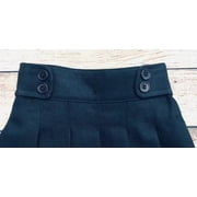 Unik Girl Uniform Skirt with Built in Shorts, Navy Size 8