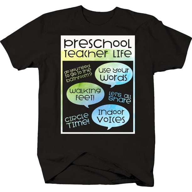 teacher preschool shirts