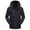 Black, variant on EGNMCR Womens Plaid Shacket Jacket, Long Sleeve Button Down Fleece Hooded Jackets Men And Women Couple Style Sprinting Suit Three In One Or Two Outdoor Ski Riding Suit Hooded Warm Coat Women Coat