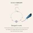thumbnail image 5 of Luxurious Moissanite Bracelet ，Moissanite Bracelet 925 Sterling Silver | Lab Created | Jewelry Gift, 5 of 8
