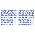 thumbnail image 1 of 432 Pcs Glitter Bulletin Board Letters for Classroom Numbers Alphabet Poster Board Letters,432 x Letters card,Blue, 1 of 6