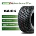 thumbnail image 2 of 15x6.00-6 Lawn Mower Utility Cart Turf Tire P332 /4 ply- 13016, 2 of 6