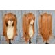thumbnail image 2 of Anime EVA Asuka Langley Soryu Long Orange With 2 Ponytail Clips Heat Resistant Hair Cosplay Costume Wig + Headwear Haripin heqiyong LED, 2 of 2