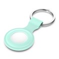 thumbnail image 2 of Funda de silicona para llavero para Airtags Locator Tracker (verde claro) Ehuebsd Para estrenar, 2 of 9