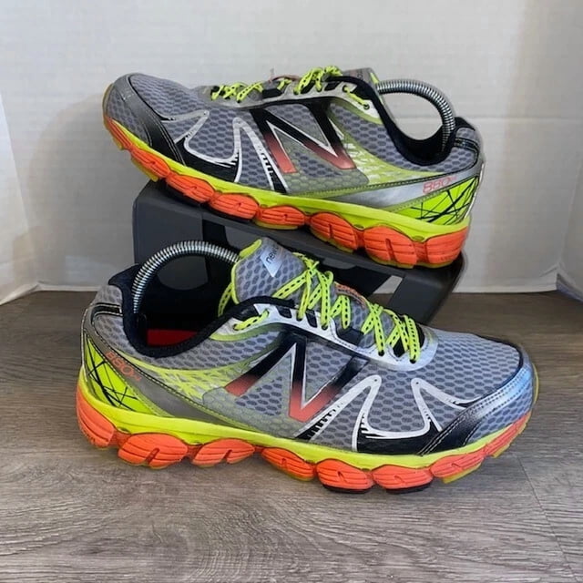 New Balance Mens 880v4 Silver and Yellow M880SY4 Size 9.5 2E Sneakers Shoes