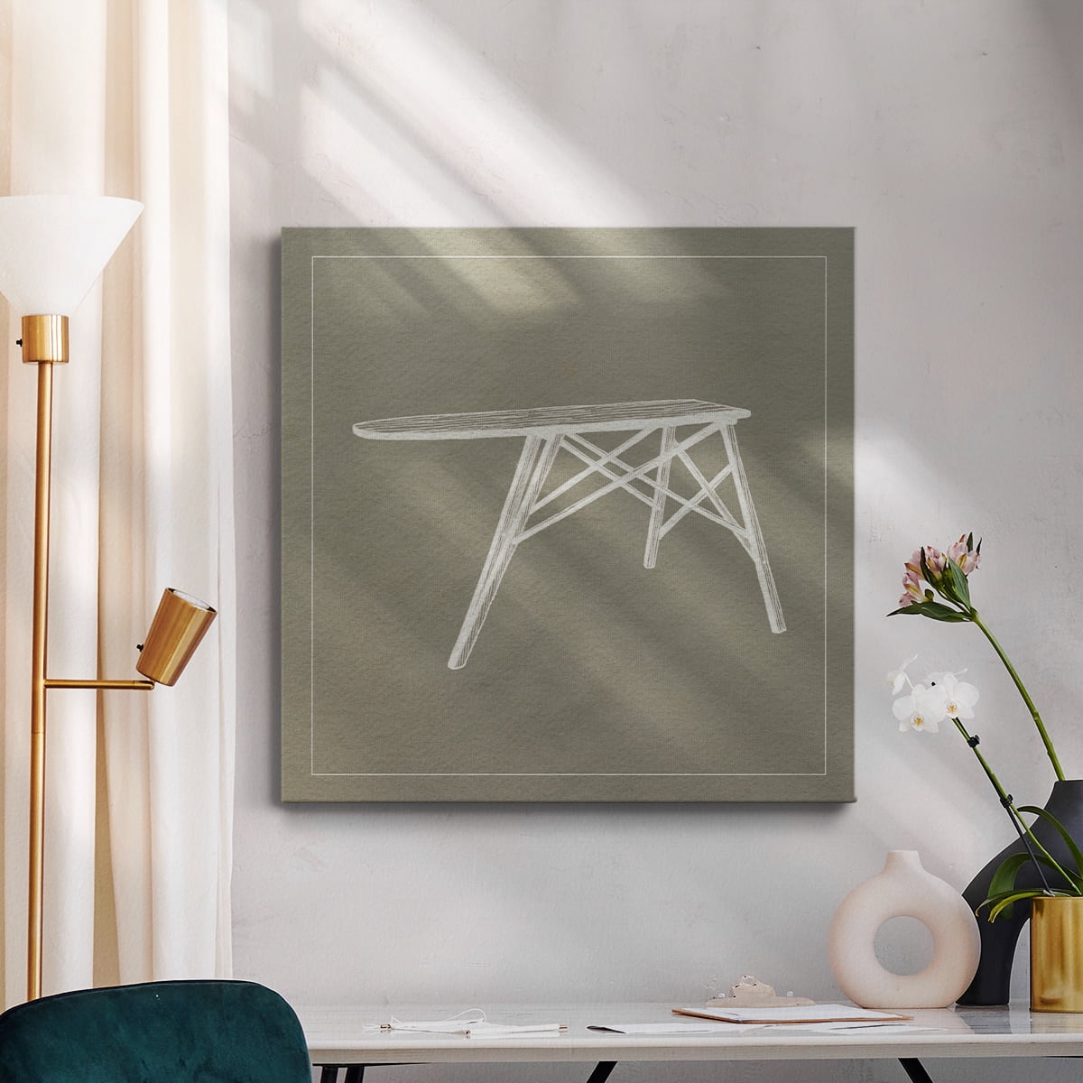 Wexford Home Laundry Tips VII-Premium Gallery Wrapped Canvas, 24" x 24" - Ready to Hang