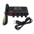 thumbnail image 1 of Mini Audio Four-In-One Microphone for Computer Mobile Phone Sound, 1 of 5
