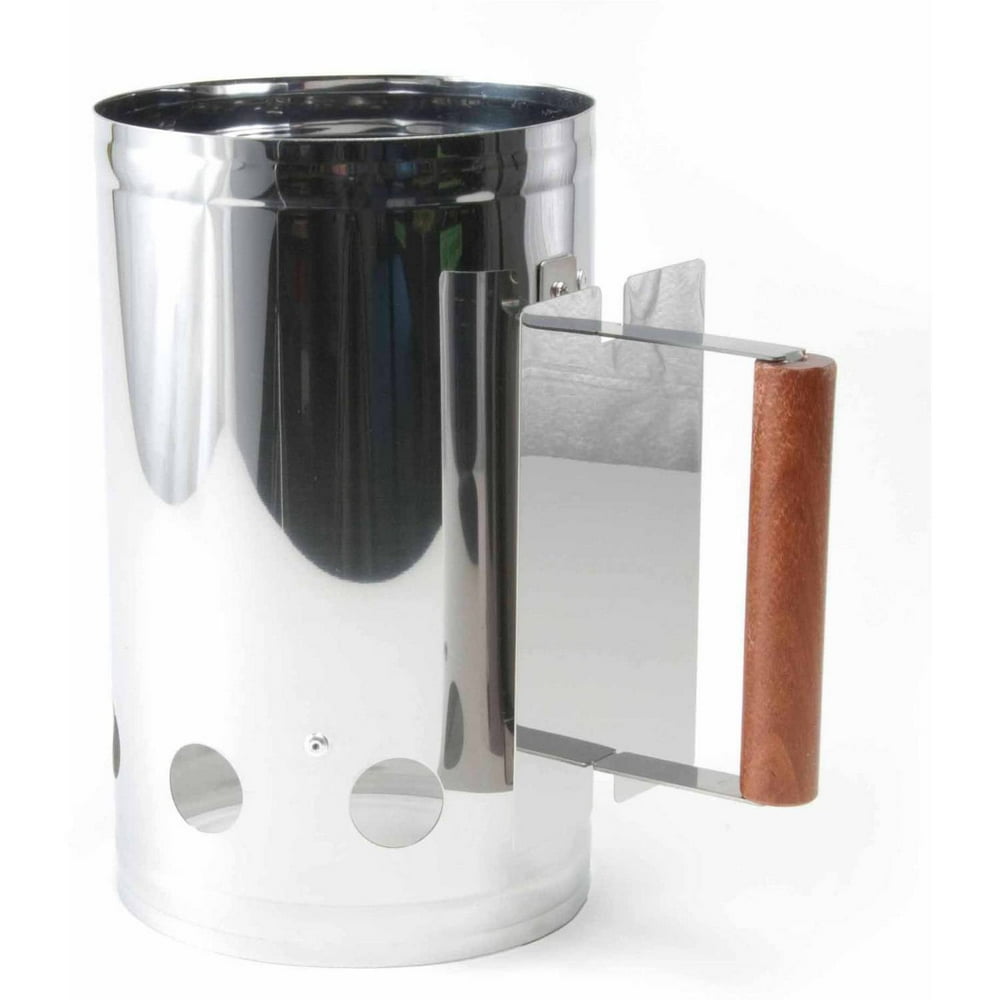 The Charcoal Companion Stainless Steel Chimney Charcoal Starter, CC3026