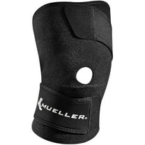 Mueller Wraparound Knee Support Brace - Black