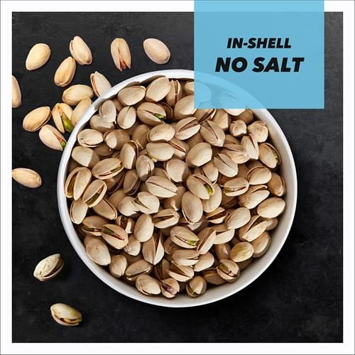 Wonderful Pistachios In Shell, Roasted with No Salt Nuts, 16 Ounce Resealable Bag, Protein Snacks, Gluten Free, Healthy Snacks for Adults( Pack of 2 )