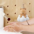 thumbnail image 4 of BNNG Cute Soap Dispenser for Kids Gift,Fun Dispenser for Bathroom Kitchen Countertop Vanity fit Lotion Shampoo Shower Hand Sanitizer,Animal Bear Themed Soap Bottle with Pump Bath Accessories, 4 of 4