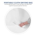 thumbnail image 2 of Bolsa práctica para secar ropa al aire Bolsa para secar ropa con ventilación Bolsas prácticas para secadora de ropa, 2 of 7