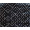 thumbnail image 4 of oneOone Georgette Viscose Fabric Shapes Geometric Sashiko Print Sewing Fabric BTY 42 Inch Wide, 4 of 4