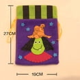 thumbnail image 4 of Napped Fabric Cloth Drawstring Candy Bags Trick-or-treaters Drawstring bag Drawstring candy Ornament Bags for Halloween Festival, 4 of 6
