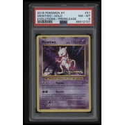Graded 2016 Pokemon XY Evolutions Mewtwo Holo Evolutions Prerelease PSA 8 #51
