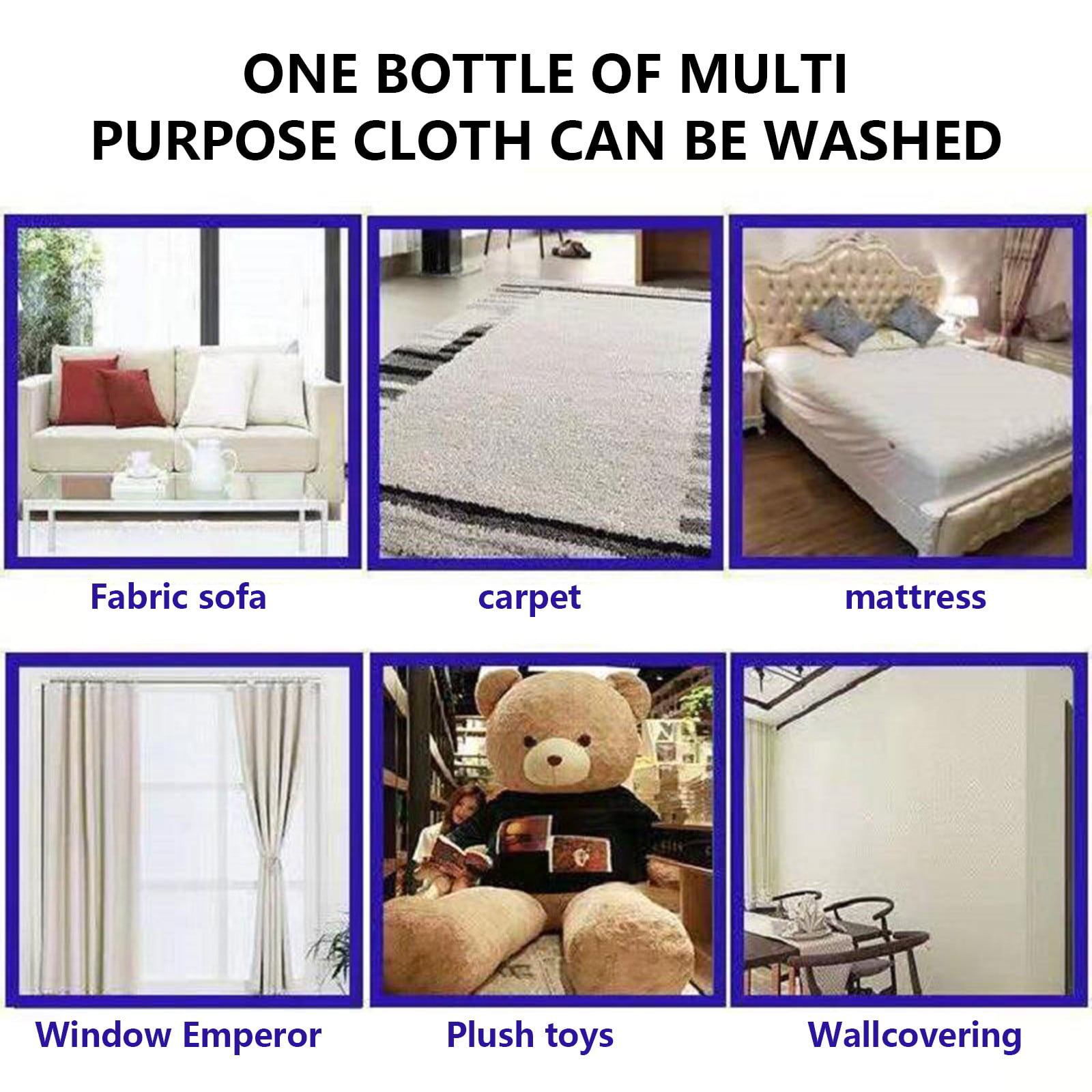 Wash-Free Fabric Sofa Cleaner, Carpet Cleaning Appliance, Sofa Special  Decontamination, Dry Cleaning Mattress